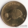ДР Конго 1 франк 2002 Черепаха