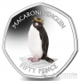 Южная Георгия и Южные Сандвичевы острова 50 пенсов 2020 Золотоволосый пингвин