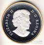 Канада 1 доллар 2011 Парки Канады (серебро-позолота)