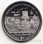 Брит. Виргинские острова 1 доллар 2005 Жизнь Адмирала Г. Нельсона (3)