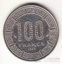 Чад 100 франков 1980