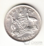 Австралия 6 пенсов 1963