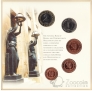 Босния и Герцеговина набор 5 монет 2000 Миллениум (блистер)