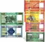 Ливан набор 6 банкнот 2014-2019
