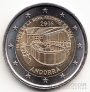 Андорра 2 евро 2016 150-летие Новой реформы