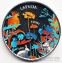 Латвия 5 евро 2021 Чудо монета