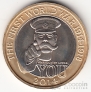 Великобритания 2 фунта 2014 100-летие Первой Мировой Войны