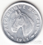 Мали 10 франков 1961 Лошадь