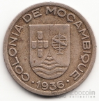 Мозамбик 50 сентаво 1936