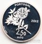 Португалия 2,5 евро 2012 Олимпиада в Лондоне (серебро)