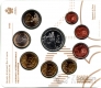 Сан-Марино набор 9 монет евро 2022 с 5 евро Башня Гуаита - серебро (блистер)