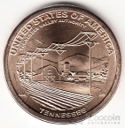 США 1 доллар 2022 Американские инновации - Tennessee (P)