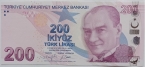 Турция 200 лир 2022