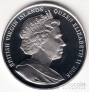 Брит. Виргинские острова 10 долларов 2006 80 лет королеве Елизавете 2 (серебро) №4