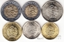 Перу набор 6 монет 2022