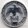 Великобритания 5 фунтов 2019 Серия Гербы Великобритании - Орел (серебро)