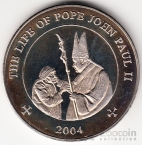 Сомали 25 шиллингов 2004 Папа Иоанн-Павел 2 №3