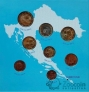 Хорватия набор 8 монет евро 2023 (блистер)