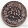 Бельгия 1/4 франка 1834