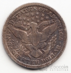 США 25 центов 1908