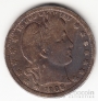 США 25 центов 1908