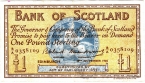 Шотландия 1 фунт 1960