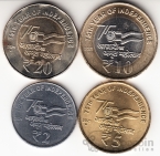 Индия набор 4 монеты 2021