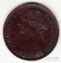 Великобритания 1 пенни 1863