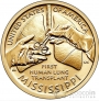 США 1 доллар 2023 Американские инновации - Mississippi (P)