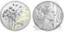 Австрия 10 евро 2023 Ромашки (серебро, Proof)