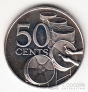 Тринидад и Тобаго 50 центов 1977 (proof)