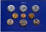 Андорра набор 9 монет 2002 (блистер)