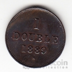 Гернси 1 дубль 1889