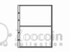 Лист Optima 1x2 для бон на 2 ячейки СОМС