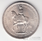 Великобритания 5 шиллингов 1953 Елизавета II на коне