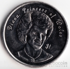 Ниуэ 1 доллар 1997 Принцесса Диана №2