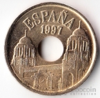 Испания 25 песет 1997 Мелилья