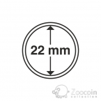 Капсулы для монет. 22 мм. Leuchtturm.