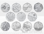 Великобритания набор 29 монет 2012 Лондон