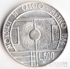 Сан-Марино 500 лир 1986 Чемпионат мира по футболу
