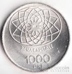 Италия 1000 лир 1970 Рим