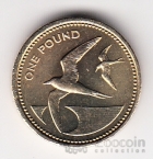 Остров Святой Елены 1 фунт 1984