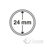 Капсулы для монет. 24 мм. Leuchtturm.
