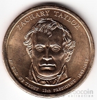 США 1 доллар 2009 Президенты - №12 Захари Тейлор P