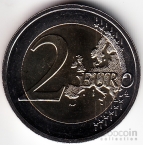 Люксембург 2 евро 2011 Герцог Жан