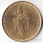 Ватикан 20 лир 1973