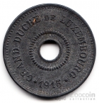 Люксембург 10 сентим 1915
