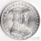 Австрия 50 шиллингов 1969 Король Максимилиан