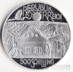Австрия 500 шиллингов 1994 Паннониан (proof)
