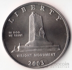 США 1/2 доллара 2003 Братья Райт